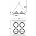 21-540S-40ABE/840 Подвесные светодиодные светильники HALLA RAMO